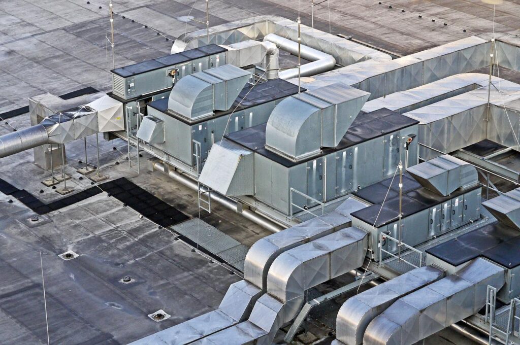 hall roof, ventilation, air conditioner-2560454.jpg